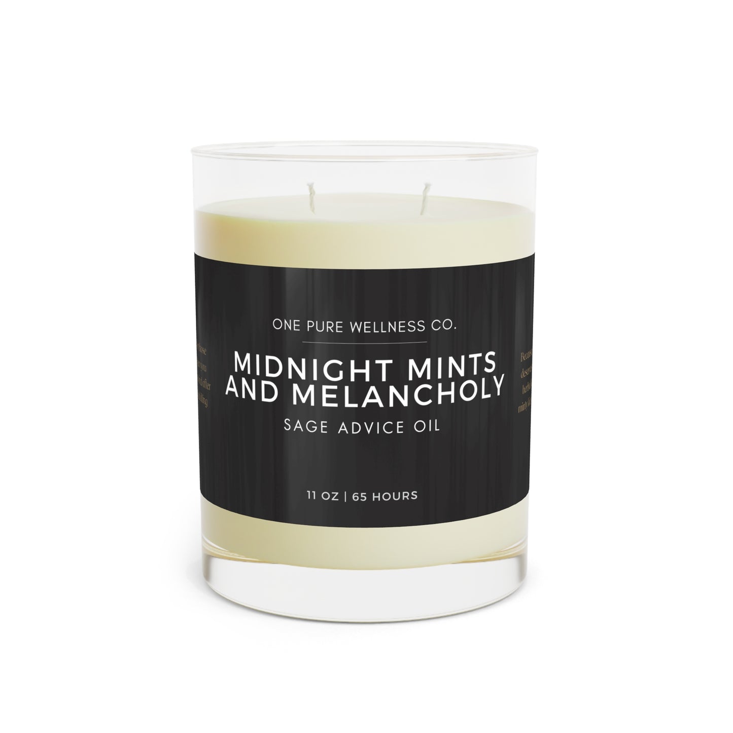 Midnight Mints and Melancholy Candle