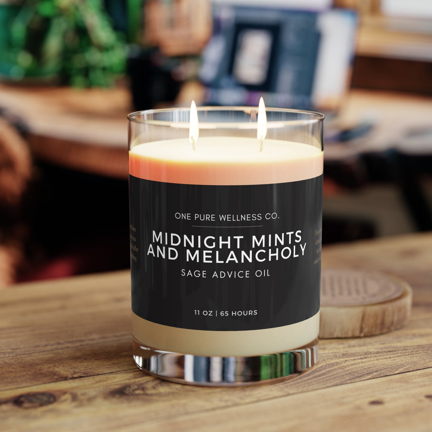 Midnight Mints and Melancholy Candle