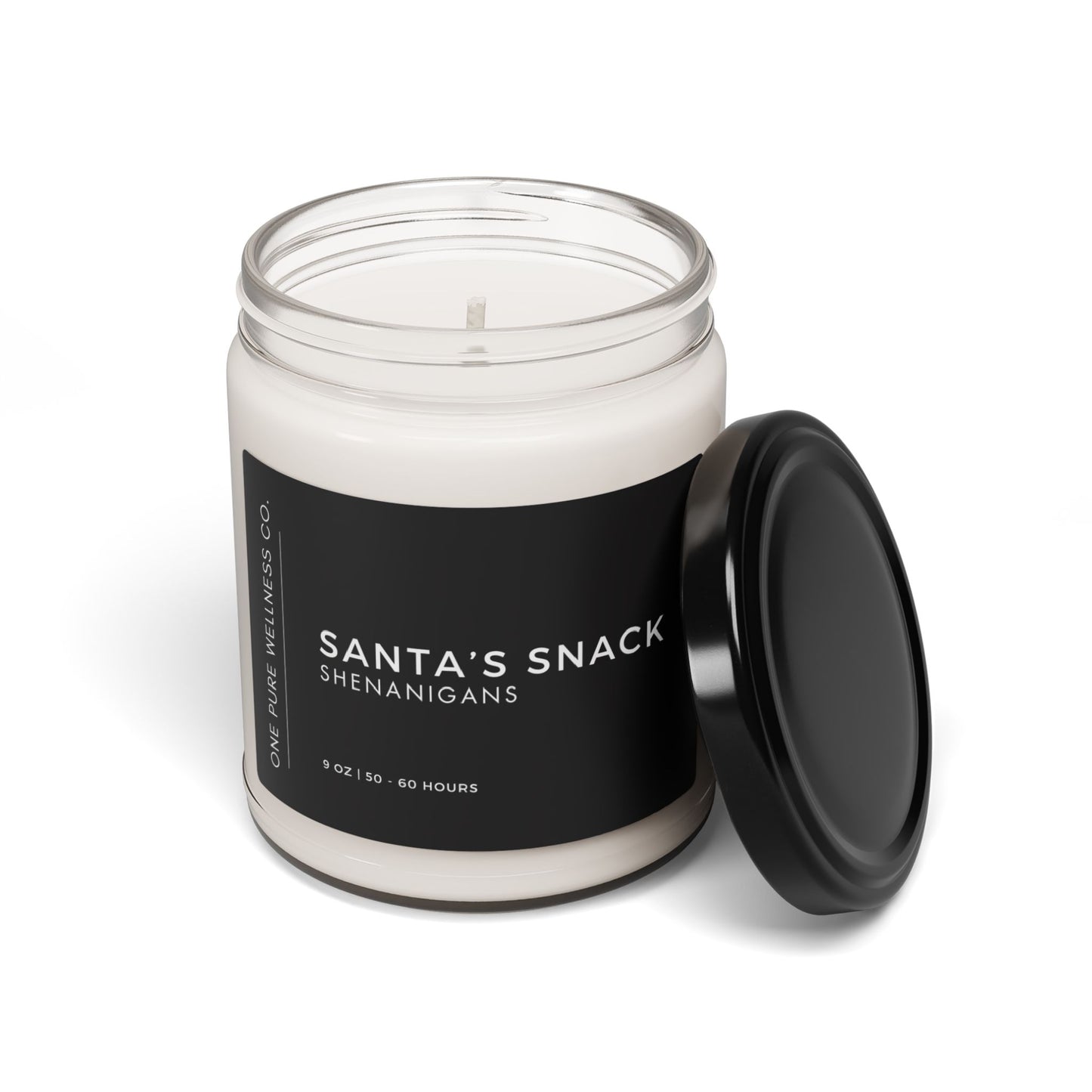 Santa's Snack Candle